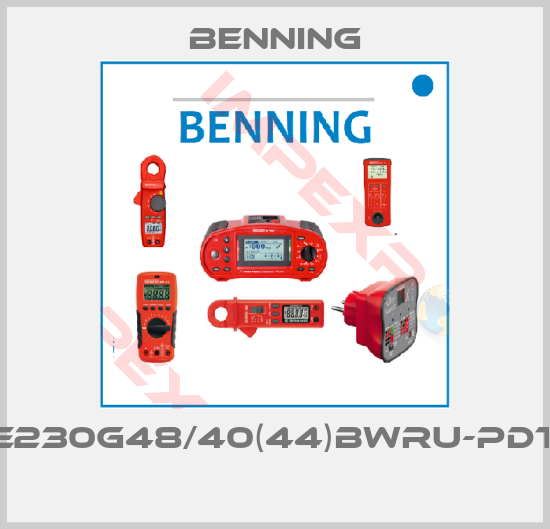 Benning-E230G48/40(44)BWru-PDT 
