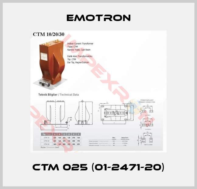 Emotron-CTM 025 (01-2471-20)