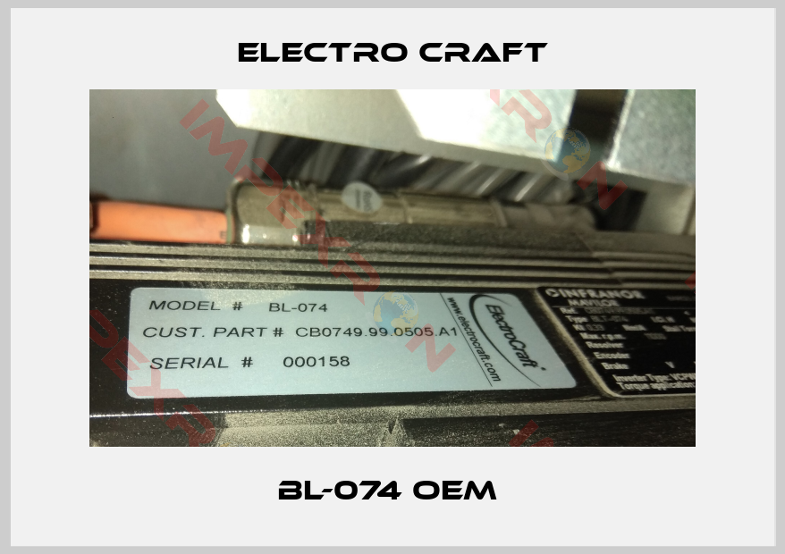 ElectroCraft-BL-074 OEM 