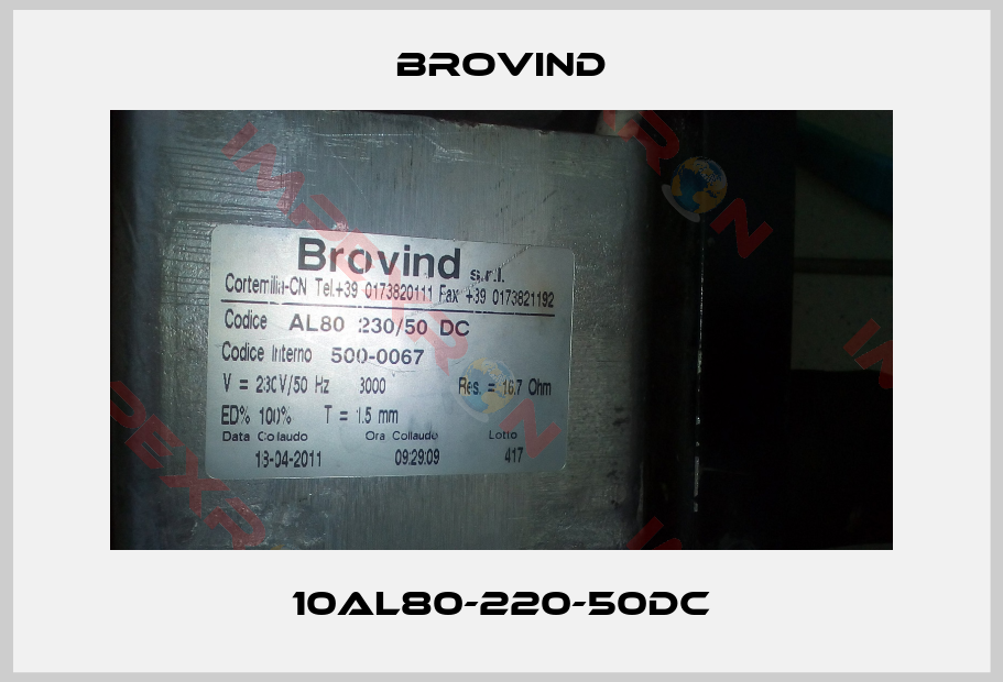 Brovind-10AL80-220-50DC