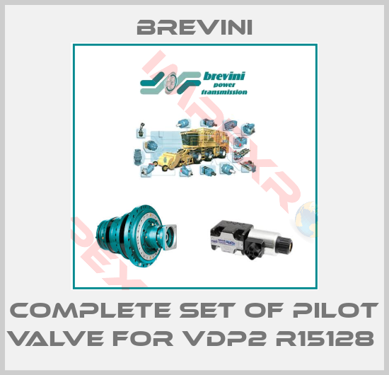 Brevini- complete set of pilot valve for VDP2 R15128 