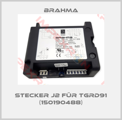 Brahma-Stecker J2 für TGRD91 (150190488)