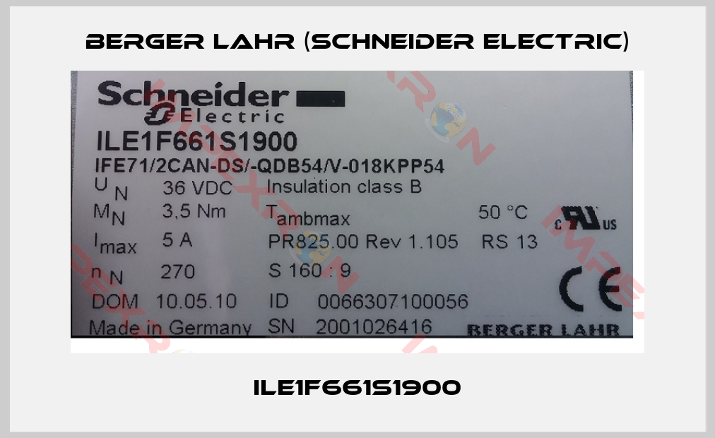 Berger Lahr (Schneider Electric)-ILE1F661S1900