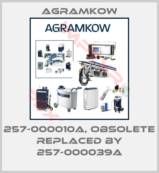 Agramkow-257-000010A, obsolete replaced by 257-000039A