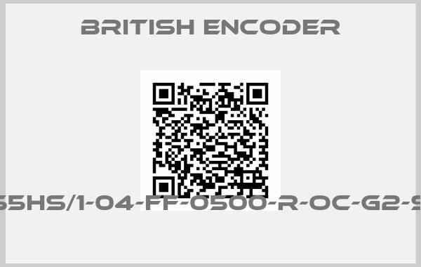 British Encoder-755HS/1-04-FF-0500-R-OC-G2-ST 