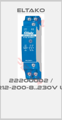 Eltako-22200002 / ER12-200-8..230V UC