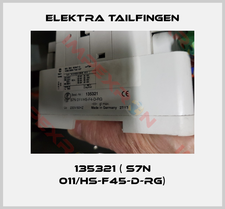 Elektra Tailfingen-135321 ( S7N 011/HS-F45-D-RG)