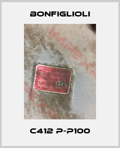 Bonfiglioli-C412 P-P100