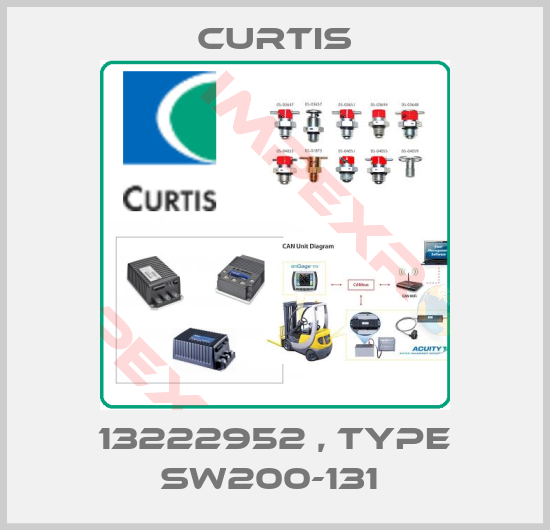 Curtis-13222952 , type SW200-131 