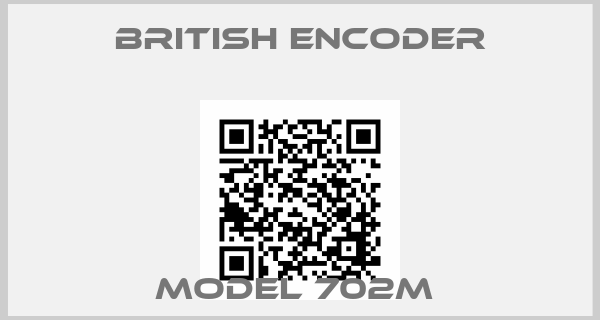 British Encoder-Model 702M 