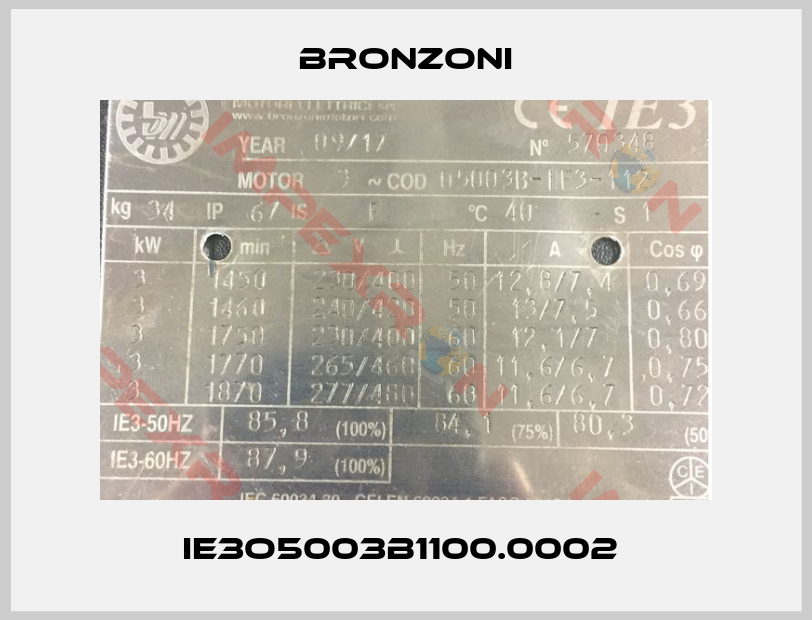 Bronzoni-IE3O5003B1100.0002 