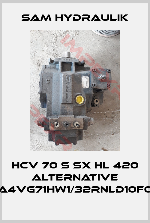 Brevini-HCV 70 S SX HL 420 alternative A4VG71HW1/32RNLD10F0