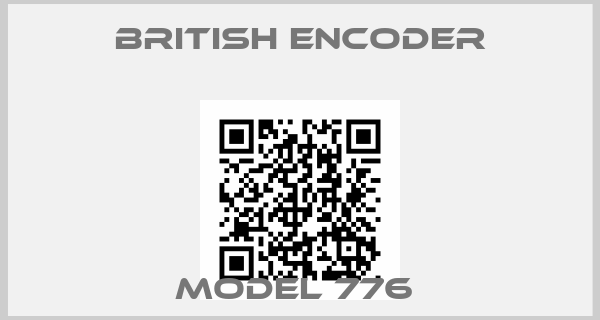 British Encoder-Model 776 