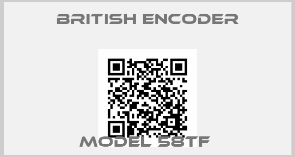 British Encoder-Model 58TF 
