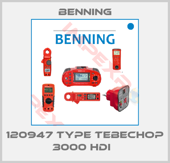 Benning-120947 Type TEBECHOP 3000 HDI  