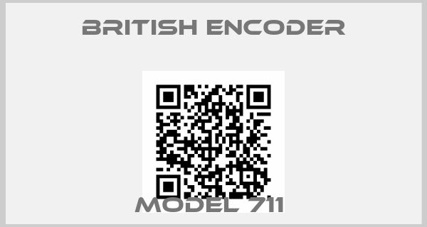 British Encoder-Model 711 
