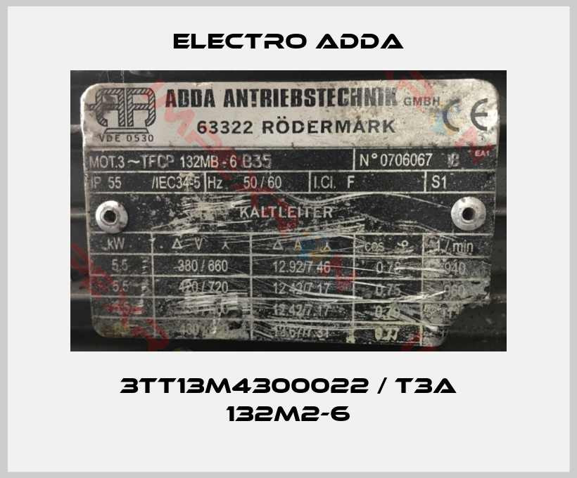 Electro Adda-3TT13M4300022 / T3A 132M2-6