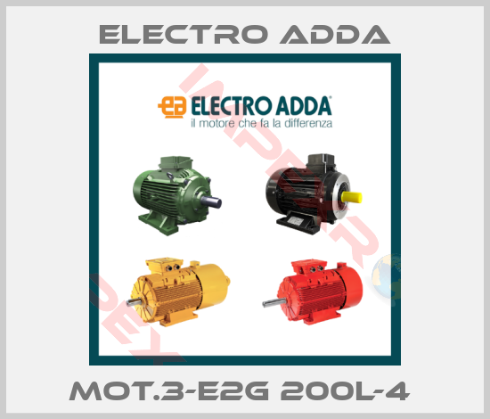 Electro Adda-MOT.3-E2G 200L-4 