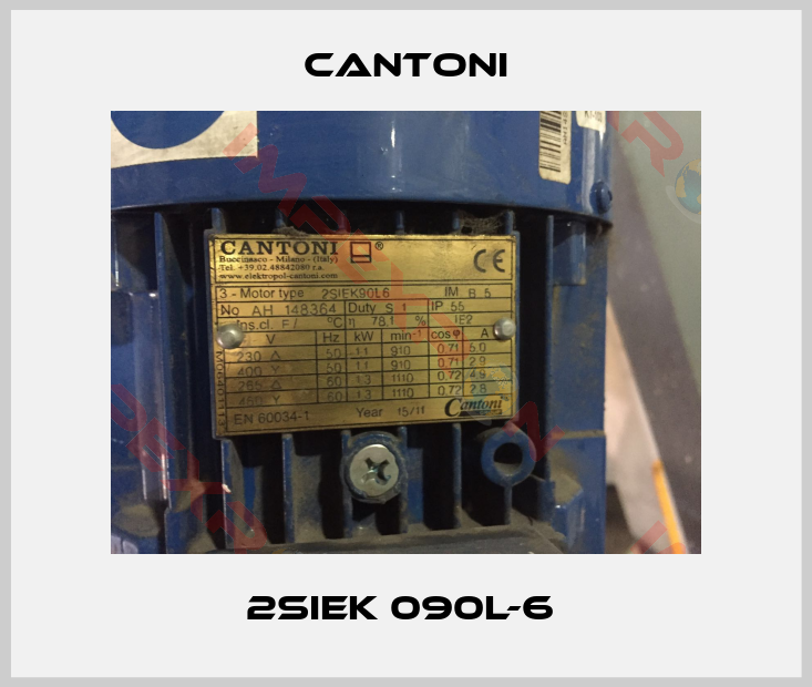 Cantoni-2SIEK 090L-6 