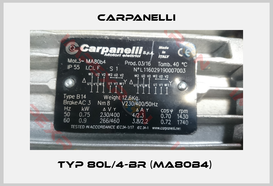 Carpanelli-Typ 80L/4-BR (MA80b4) 