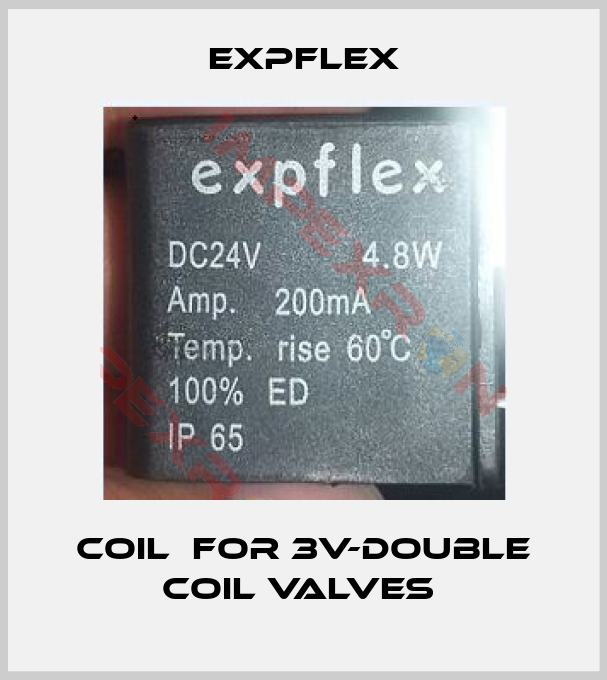 EXPFLEX-COIL  FOR 3V-DOUBLE COIL VALVES 