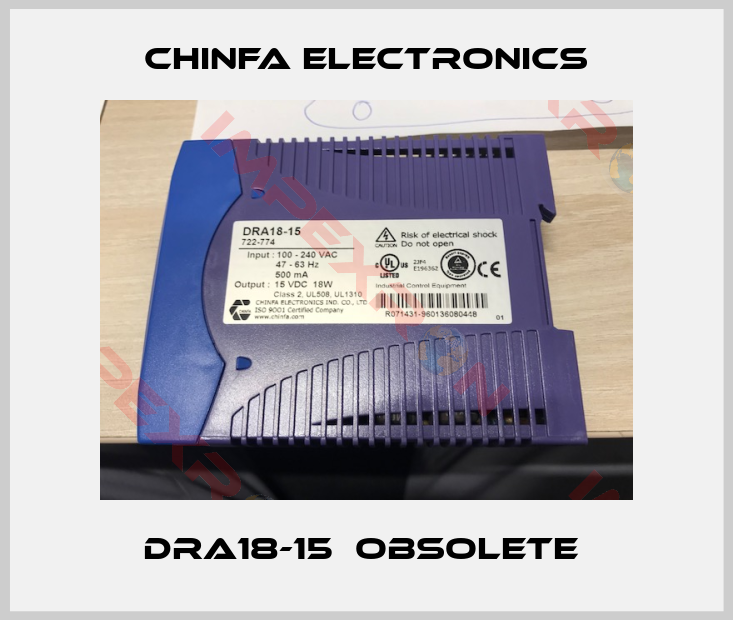 Chinfa Electronics-DRA18-15  Obsolete 