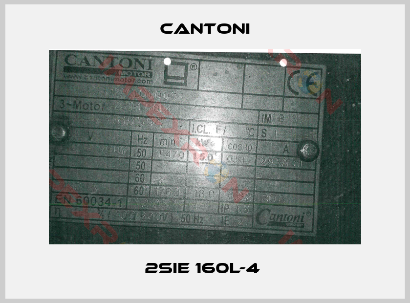 Cantoni-2SIE 160L-4 