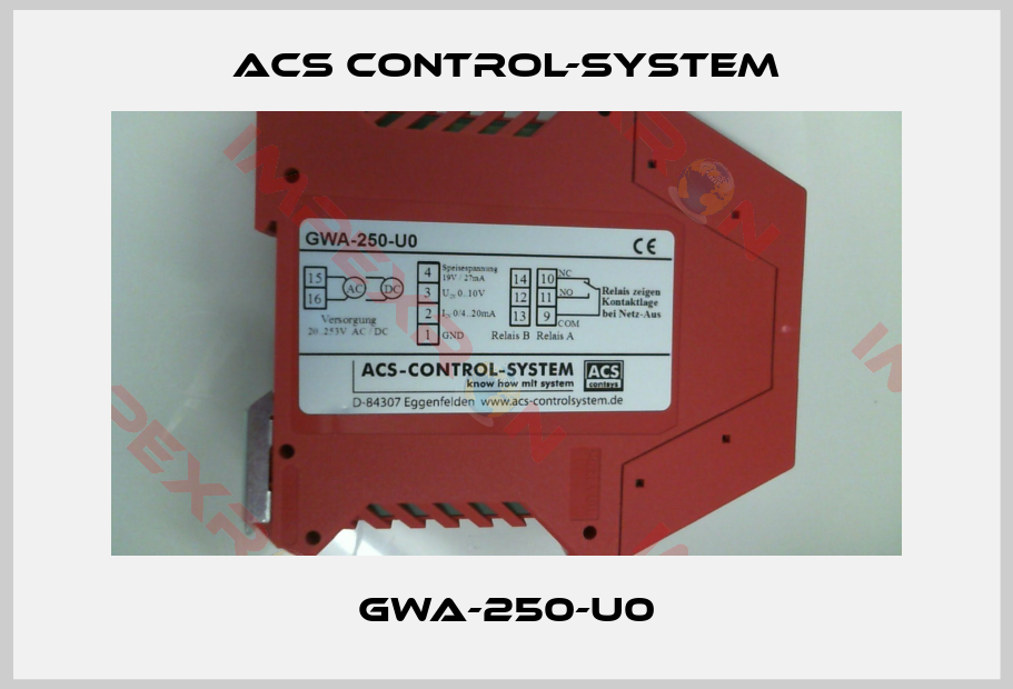 Acs Control-System-GWA-250-U0