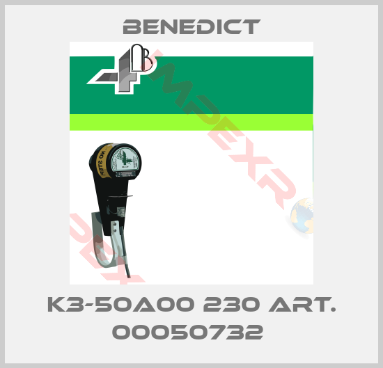 Benedict-K3-50A00 230 Art. 00050732 