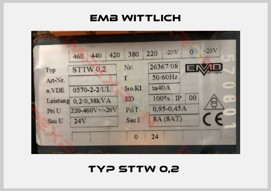 EMB Wittlich-Typ STTW 0,2 