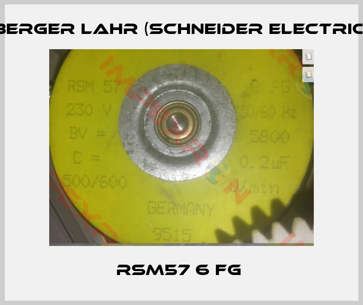 Berger Lahr (Schneider Electric)-RSM57 6 FG 
