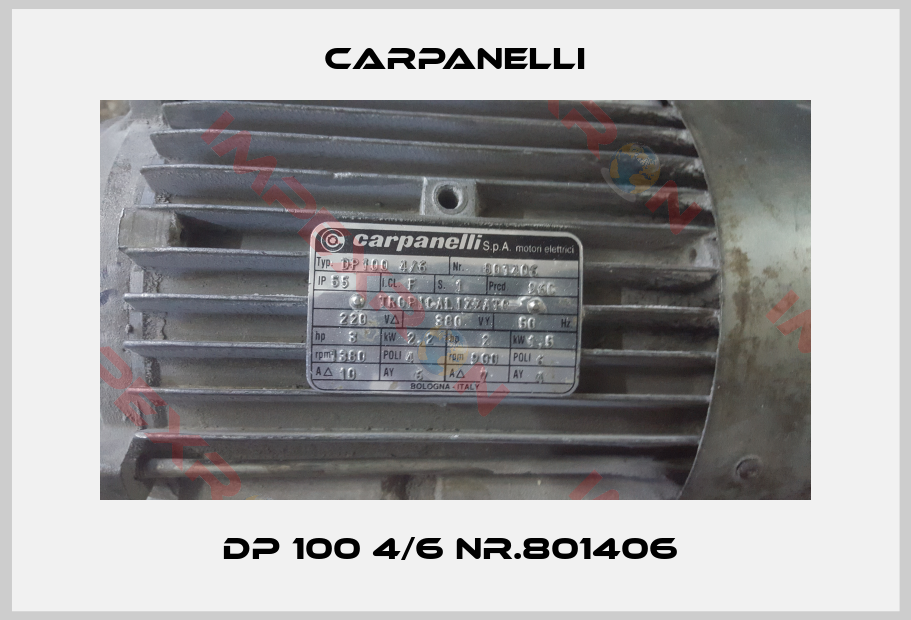 Carpanelli-DP 100 4/6 Nr.801406 