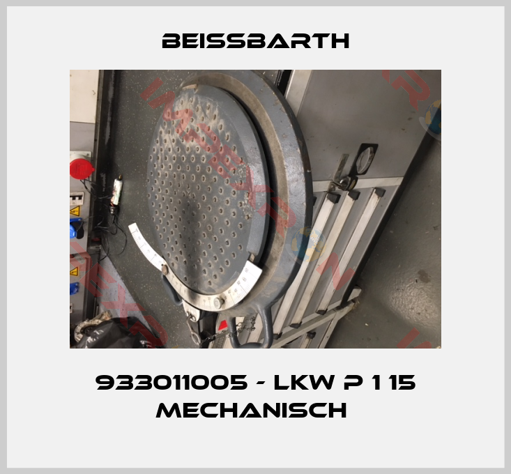 Beissbarth-933011005 - LKW P 1 15 mechanisch 