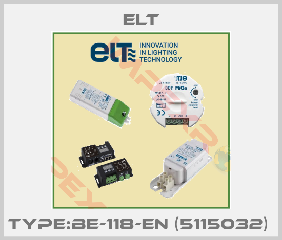 ELT-Type:BE-118-EN (5115032) 