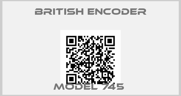 British Encoder-Model 745 