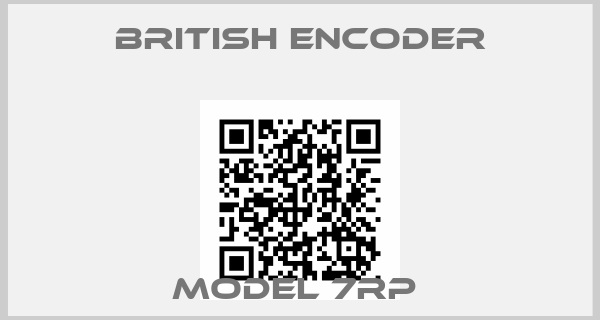 British Encoder-Model 7RP 