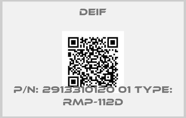 Deif-P/N: 2913310120 01 Type: RMP-112D
