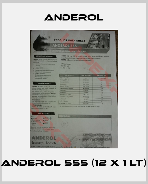 Anderol-ANDEROL 555 (12 x 1 LT)