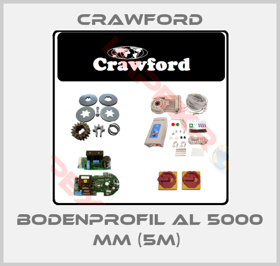 Crawford-Bodenprofil AL 5000 mm (5m) 