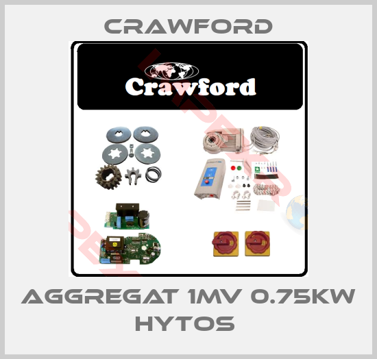Crawford-Aggregat 1MV 0.75KW Hytos 