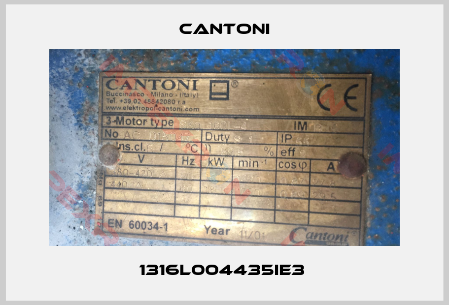 Cantoni-1316L004435IE3 