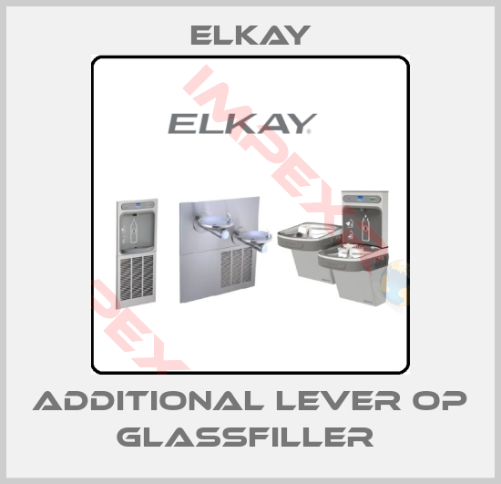 Elkay-Additional lever op glassfiller 