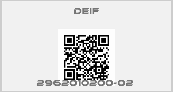 Deif-2962010200-02 
