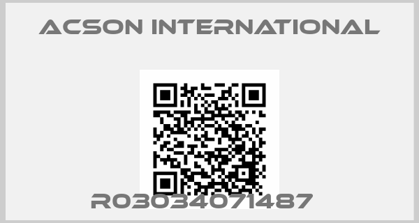 Acson International-R03034071487  