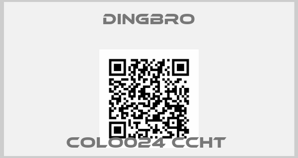 Dingbro-COLO024 CCHT 