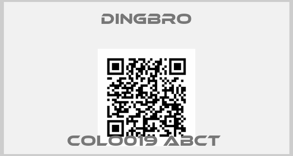 Dingbro-COLO019 ABCT 