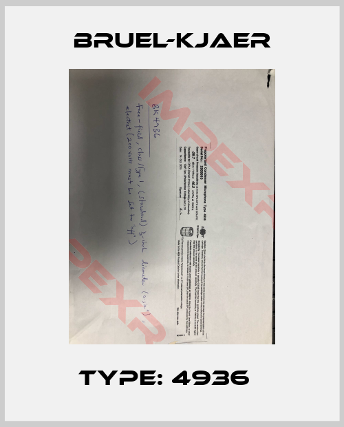 Bruel-Kjaer-Type: 4936  