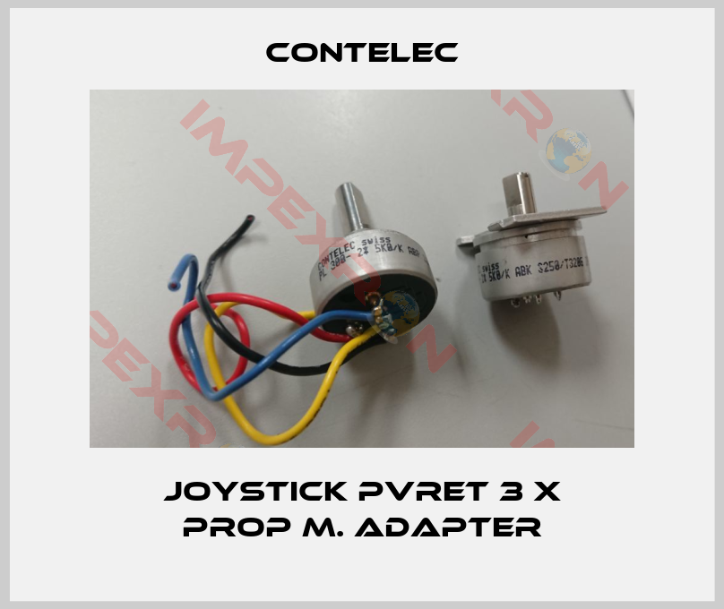 Contelec-Joystick PVRET 3 x prop m. Adapter