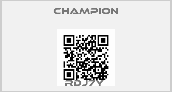 Champion-RDJ7Y 