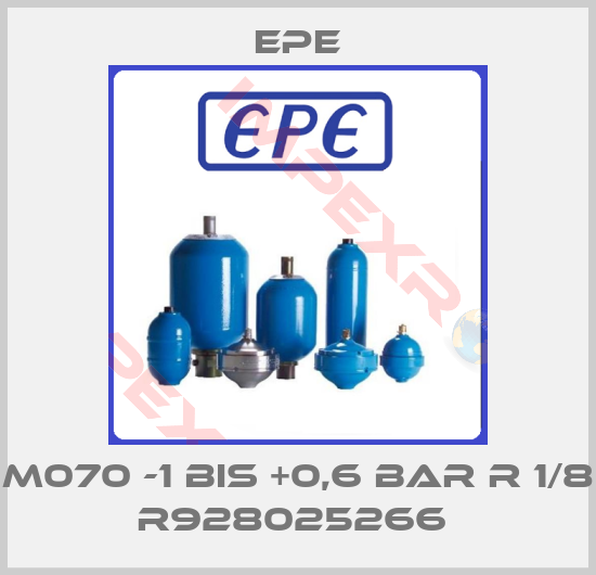 Epe-M070 -1 BIS +0,6 BAR R 1/8  R928025266 